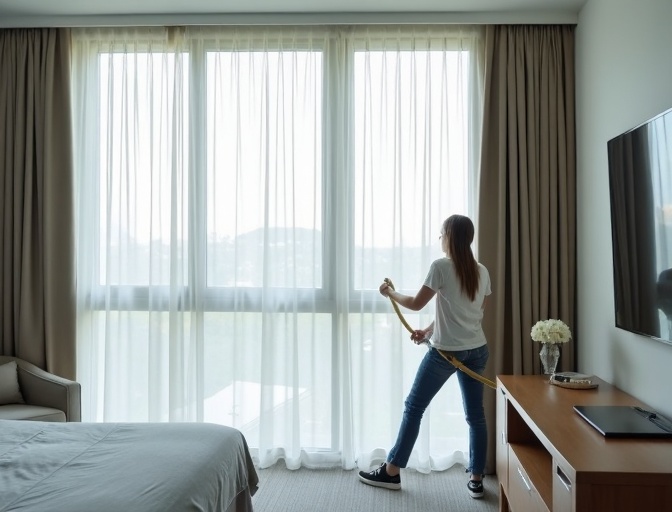 Hollywell Sheer Curtain Cleaning
